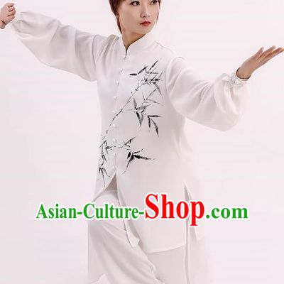 Tai Chi Clothing Female Summer Clothes Elegant Tai Chi Practice Clothing Competition Clothing Chinese Wind Male