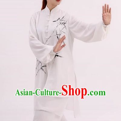 Tai Chi Clothing Female Summer Clothes Elegant Tai Chi Practice Clothing Competition Clothing Chinese Wind Male