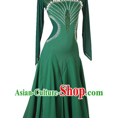 Modern Dance Dress National Standard Dance Waltz Performance Competition Suit Professional Ballroom Dance Big Swing Skirt