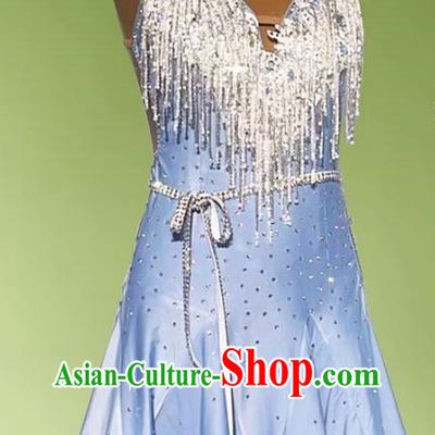 Latin Dance Costume Girls Competition Flower Costume Sling Performance Hot Diamond Children Costume Adult