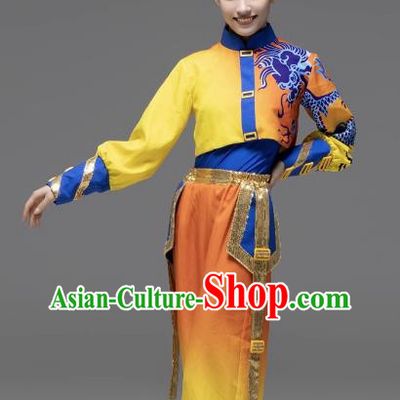 Chinese Style Male And Female National Tide Martial Arts Performance Clothing Annual Meeting Jazz Dance Modern Dance Drum Performance Suit