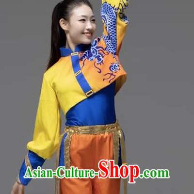 Chinese Style Male And Female National Tide Martial Arts Performance Clothing Annual Meeting Jazz Dance Modern Dance Drum Performance Suit