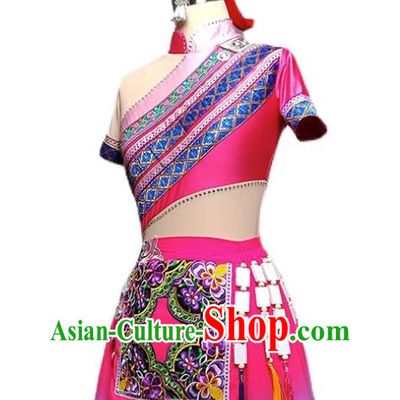 She Minority Nationality March 3 She Nationality Performance Costumes Group Dance National Dance Performance Costumes