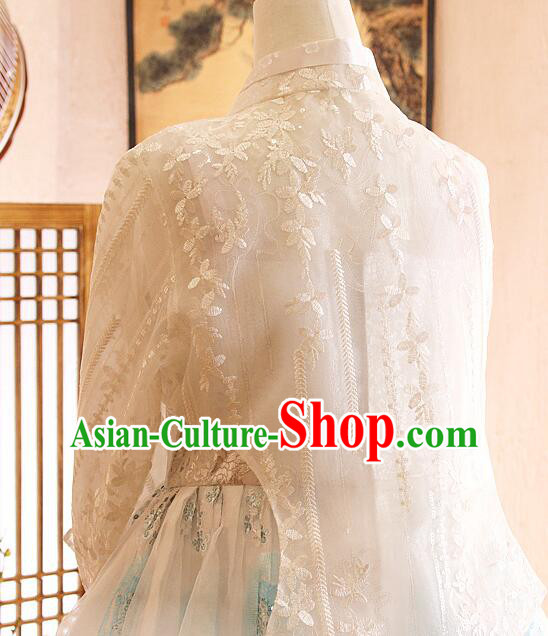 Top Korean Wedding Dress White Traditional Hanbok Bride Costume Top Korean Wedding Dress White Traditional Hanbok Bride Costume