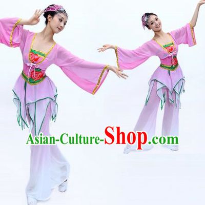 Fan Dance Performance Costume Female Classical Yangko Dance Costume