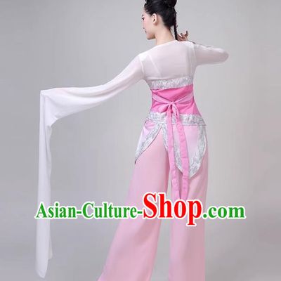 Classical Dance Costume Female Elegant Water Sleeve Performance Costume National Group Dance Taoli Cup Stage Taoyao Performance Costume