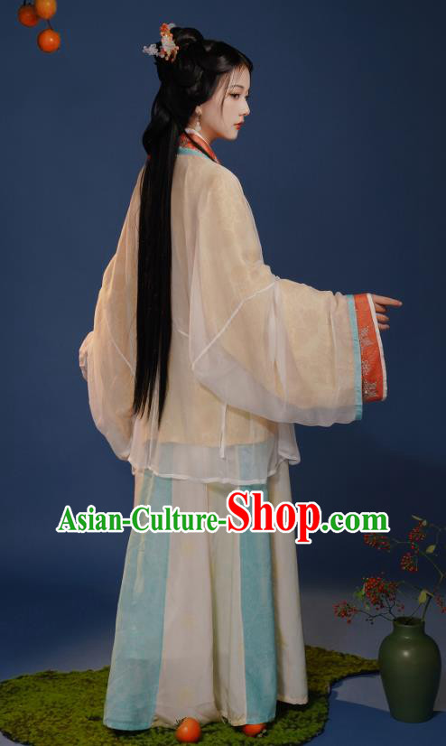 Chinese Jin Dynasty Court Lady Clothing Ancient Palace Princess Dress Costume Woman Hanfu Set Chinese Jin Dynasty Court Lady Clothing Ancient Palace Princess Dress Costume Woman Hanfu Set