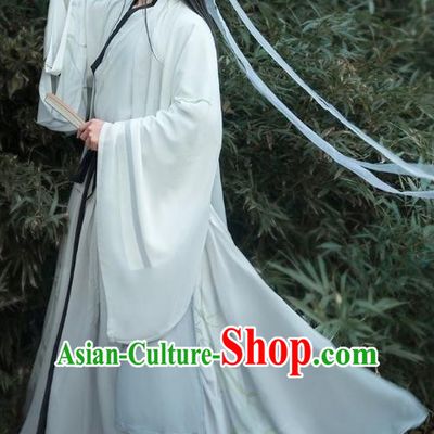 China Traditional Hanfu Male Outfit Jin Dynasty Young Childe Clothing Ancient Swordsman Garment Costumes