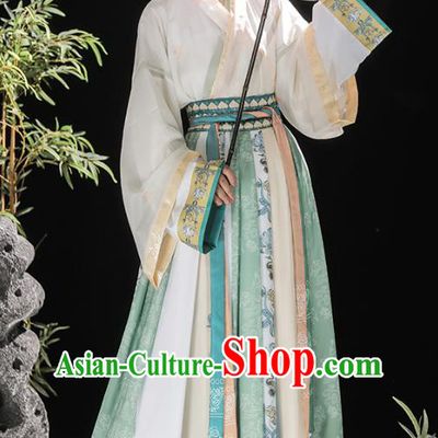 Traditional Hanfu Dress Jin Dynasty Palace Lady Clothing Ancient China Princess Costumes