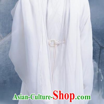 China Ancient TV Series King White Clothing Drama Immortal Samsara Lord Ying Yuan Garment Costumes