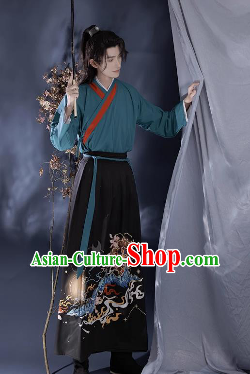 China Song Dynasty Prince Clothing Wuxia TV Series Swordsman Hanfu Ancient Scholar Costumes China Song Dynasty Prince Clothing Wuxia TV Series Swordsman Hanfu Ancient Scholar Costumes