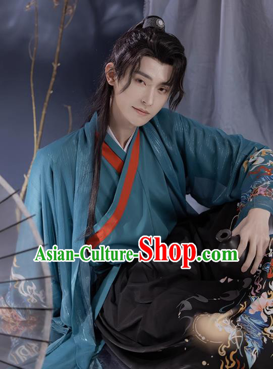 China Song Dynasty Prince Clothing Wuxia TV Series Swordsman Hanfu Ancient Scholar Costumes China Song Dynasty Prince Clothing Wuxia TV Series Swordsman Hanfu Ancient Scholar Costumes