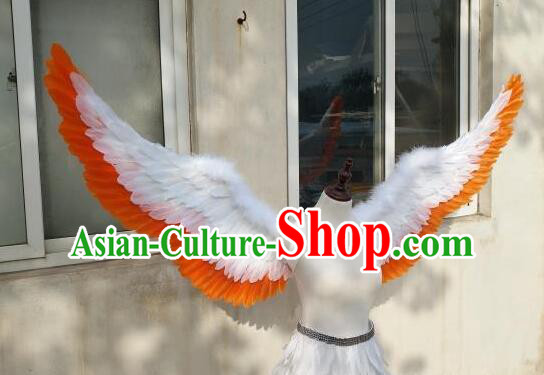 Professional Model Catwalks Props Brazilian Carnival Angel Wings Top Show Feather Wings Professional Model Catwalks Props Brazilian Carnival Angel Wings Top Show Feather Wings