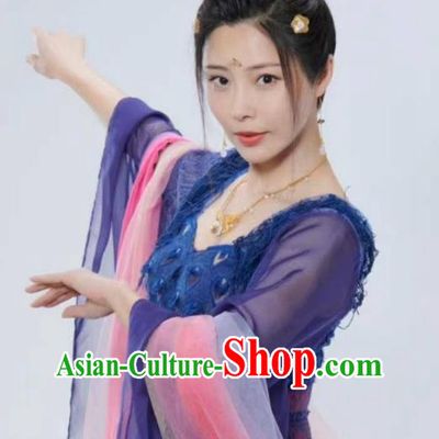 TV Series Strange Tales of Tang Dynasty Helan Xue Dress Traditional China Woman Clothing Ancient Dance Beauty Costumes
