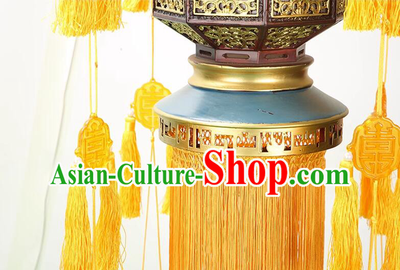 Chinese Handmade Ceiling Lantern Classical Temple Palace Lantern Traditional Floor Lamp Chinese Handmade Ceiling Lantern Classical Temple Palace Lantern Traditional Floor Lamp