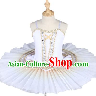 TUTU Skirt Ballet Dance Skirt Professional Opening Suspenders Performance Costume Stage Dress Female