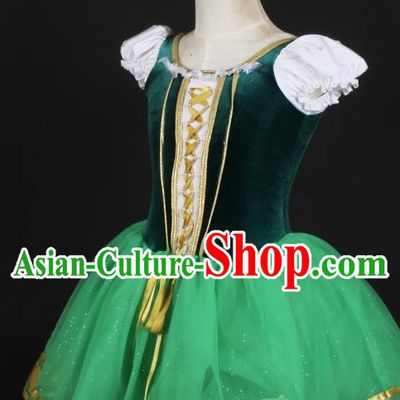 Princess Dress Fluffy Performance Costume Performance Costume Stage Costume