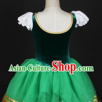 Princess Dress Fluffy Performance Costume Performance Costume Stage Costume