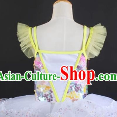 Children Girls Girls Tutu Skirt Princess Skirt Gauze Skirt Stage Costume Performance Costume Performance Costume