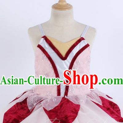 Children Gauze Skirt Ballet Dance Skirt Princess Skirt Tutu Skirt Performance Costume