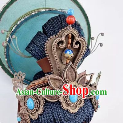 Chinese Classical Dance Silk Road Flying Dunhuang Art Examination Dance Performance Flying Aperture Headwear