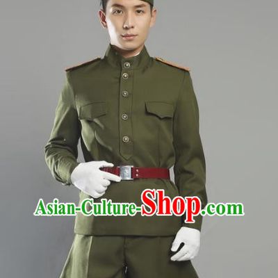 Soviet Red Army Uniform Katyusha Performance Suit Breeches Chorus