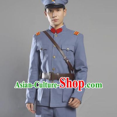 Warlords Of The Republic Of China Anti Beiyang Soldiers Film And Television Performance Cotton And Linen Suits