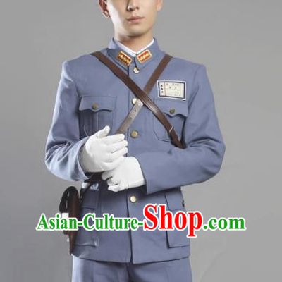 Cotton And Linen Fabrics Were Displayed In Chinese Military Uniforms During The Anti In The Republic Of China
