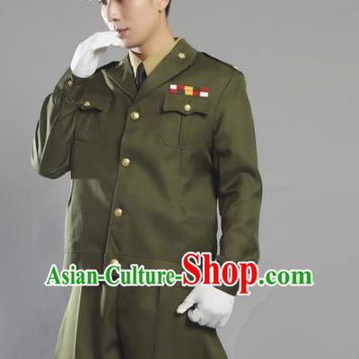 Republic Of China Performance Country Officer Zhang Lingfu Jacket Combat Uniform Suit