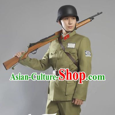 Eight Hundred National Army Soldiers Uniform Film And Television Performance Drama Stage