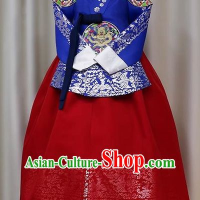 Korean Ladies Hanbok Princess Wedding Toast Costumes