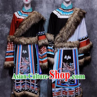 Fashionable Tibetan Clothing Ethnic Style Chinese Style Catwalk