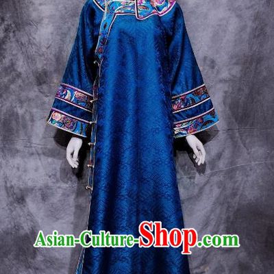 Daur Traditional Clothing Minority Costumes Catwalk Show Costumes