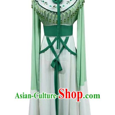 Green Huadan Costume Miss Xiaodan Clothes Ancient Costume Stage Performance Costume Ancient Style