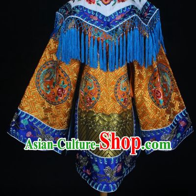 Bordered Female Boa Gold Embroidered Beijing Opera Opera Costume Ancient Costume Performance Film and Television Drama Performance Costume