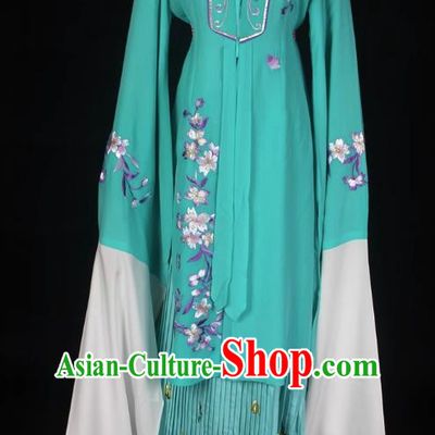 Green Women Pair of Yue Opera Opera Costume Huadan Clothing Pair