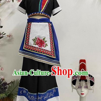 Taoli Cup National Folk March Spring Dance Costume Performance Costume
