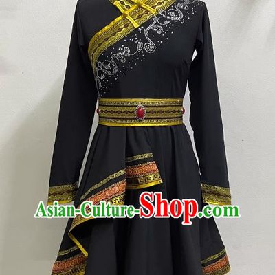 China Mongolian Costumes National Wind Practice Short Section China Mongolian Dance Art Examination Performance Costumes