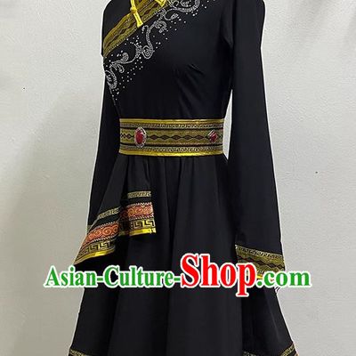 China Mongolian Costumes National Wind Practice Short Section China Mongolian Dance Art Examination Performance Costumes