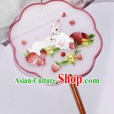 Double Sided Embroidery Ancient Fan Womb Fan Round Fan Ancient Hanfu Dance Fan