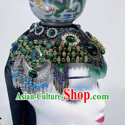 Mongolian Hat Hometown Mellow Dance Performance Props Top Bowl Dance Headdress Ladies Children Jewelry Hair Accessories