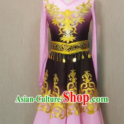Xinjiang Dance Costumes For Children and Girls Uyghur Small Guli Hui Uyghur Dance Costumes