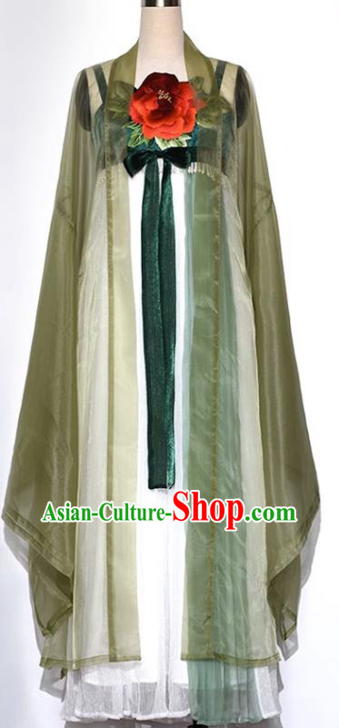 China TV Series Magnificent Concubine Dresses Tang Dynasty Court Empress Costumes Traditional Woman Hanfu Complete Set