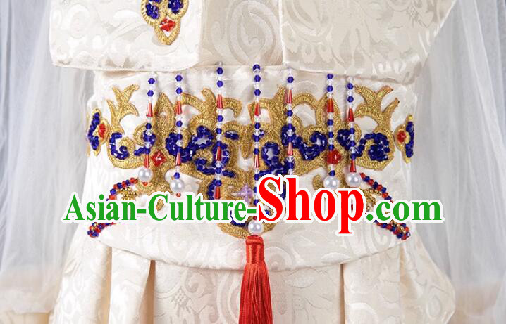 Top China Show Embroidered Costume Children Catwalks Clothing Model Contest Dress Top China Show Embroidered Costume Children Catwalks Clothing Model Contest Dress