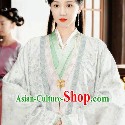 Romantic TV Series New Life Begins Hao Xia Clothing China Ancient Princess Consort Hanfu Dress Song Dynasty Court Costumes