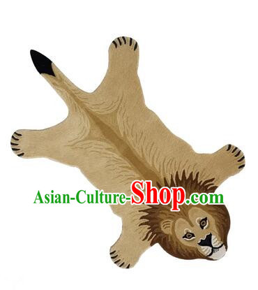 Handmade Woolen Rug African Lion Carpet Handmade Woolen Rug African Lion Carpet