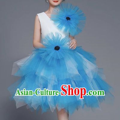 Modern Dance Costumes Fashion Dancer Costumes Opening Dance Costumes Fluffy Chorus Square Dance Dresses
