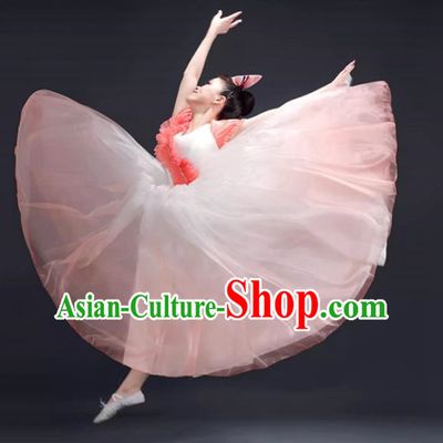 Opening Dance Large Swing Skirt Performance Clothing Female Chorus Clothing Modern Dance Song Accompaniment Dance Costume Classical Dance Performance Clothing