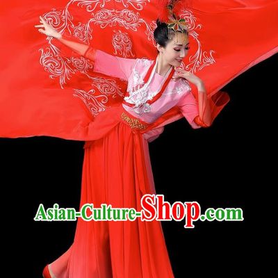 Opening Dance Large Swing Skirt Costumes Solo Chorus Costumes Host Catwalk Stage Costumes Ode To The Motherland Dance Costumes