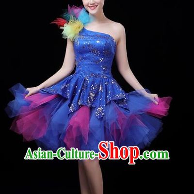 Modern Dance Graduation Costumes Performance Costumes Dance Costumes Fashion Chorus Costumes Stage Costumes Singing and Dancing Opening Dance Skirt Female